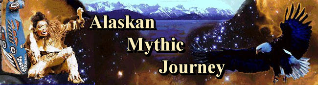 Alaskan Mythic Journey Retreat and Fine Arts Seminars.  Native traditional arts and crafts. Galleries, outdoor adventure tours. Historic building hotel, B&B and condo apartment accommodations